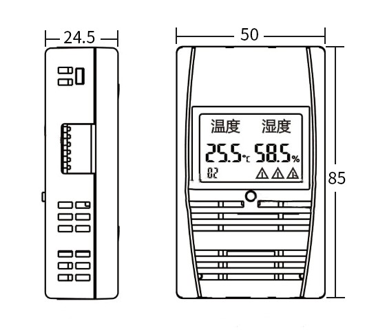 SPD-HT485_D机架温湿度传感器，机架温湿度传感器